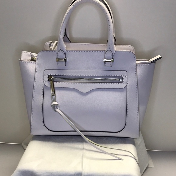 Rebecca Minkoff Handbags - REBECCA Minkoff Avery Mini Tote Leather Handbag handles and shoulder strap